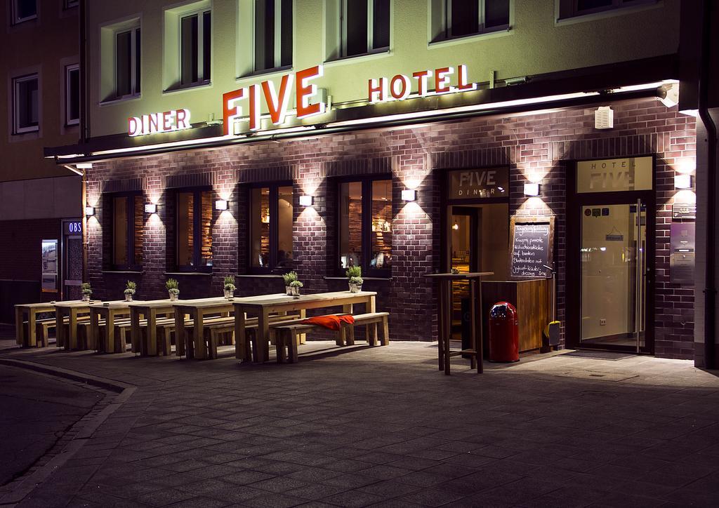 Five Hotel Nuremberga Exterior foto